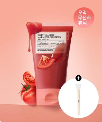 Red Tomato Jam Pack Cleanser 120ml (+Silicone Pack Brush)