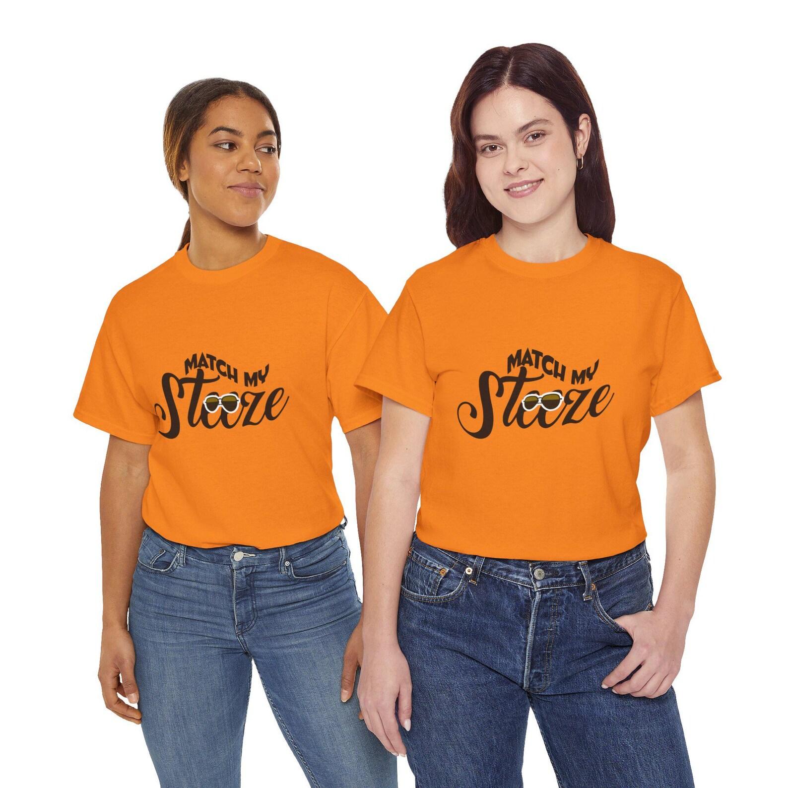 Match My Steeze Unisex Heavy Cotton Tee Shirt M