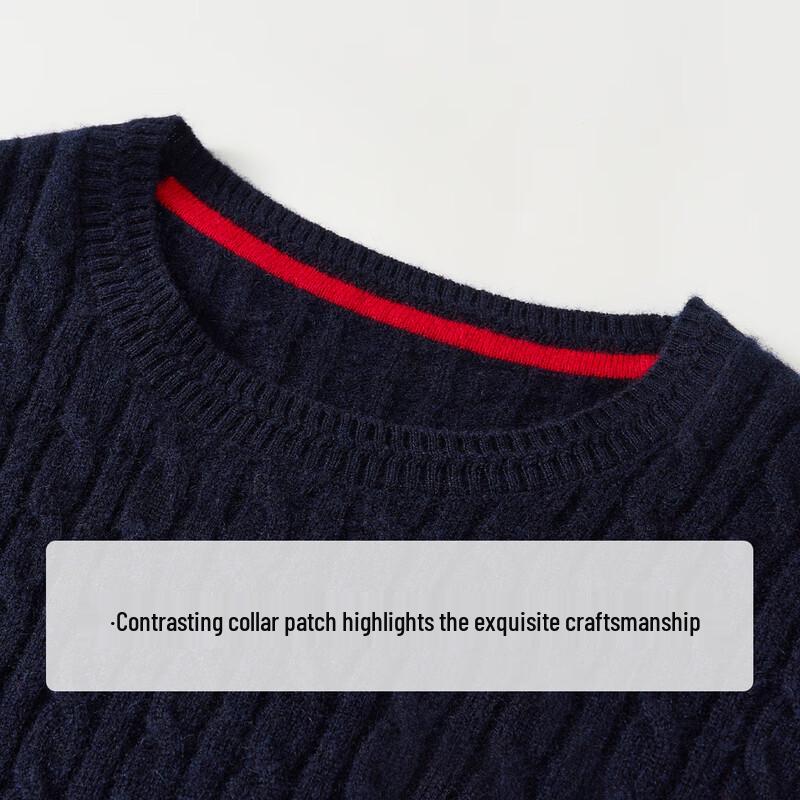 YEEHOO Unisex Kids 100% Wool Sweater