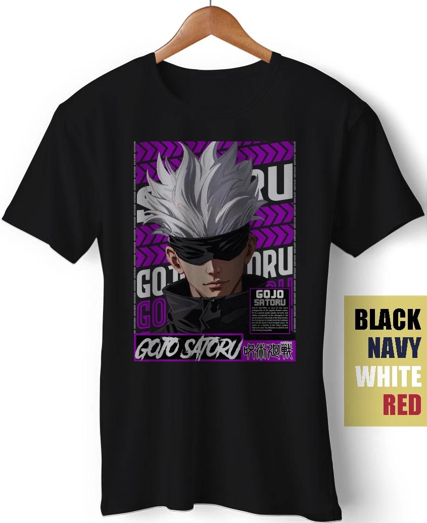 Gojo Satoru Jujutsu Kaisen Sukuna Yuji Megumi Anime Manga Funny Gift T-Shirt XXXL