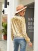 Sequin Long Sleeve Women's Jacket - Autumn/Winter Collection