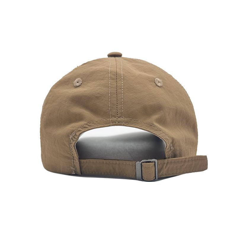 Summer Nylon Quick-drying Sunshade Cap, Reflective Brim, Embroidered Men's and Women's Mesh Breathable Baseball Hat