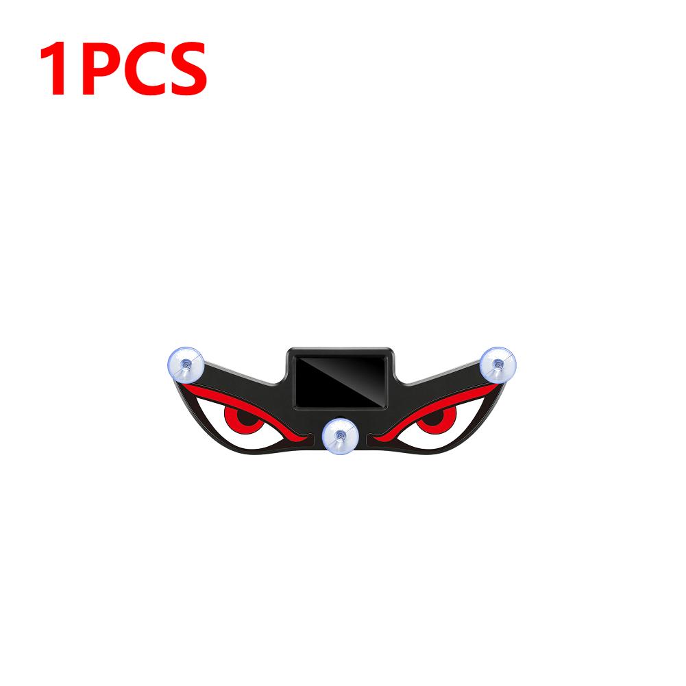 1-5pcs Car LED Devil Eyes Light Decorative Lights USB Warning Lights Dynamic Demon Eye Lights Atmosphere Light Auto Accessories