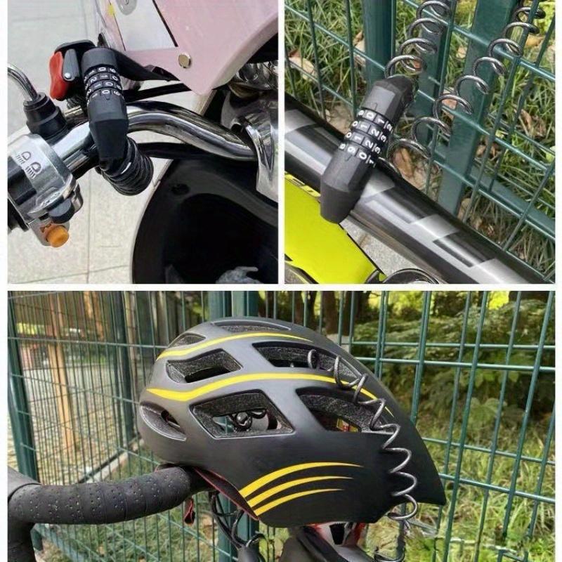 Bicycle Lock, Anti-theft Password Lock, Mountain Bike, Portable Bike Lock, Electric Bike Lock, Chain Lock, Bike Accessories