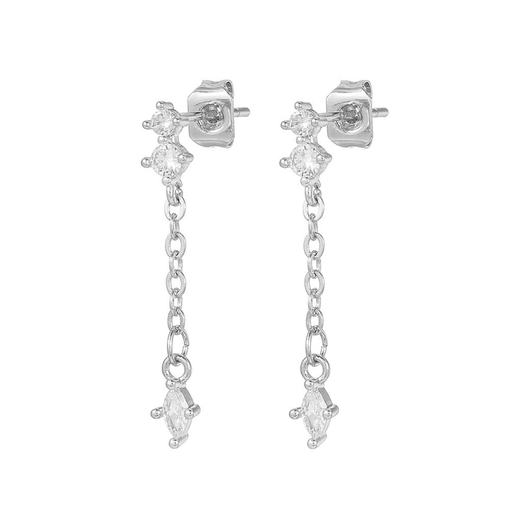 2PCS New Design Gold Color Star Dangle Earrings for Women Luxury Star Pendientes Earring  New In Y2k Jewelry Aretes De Mujer