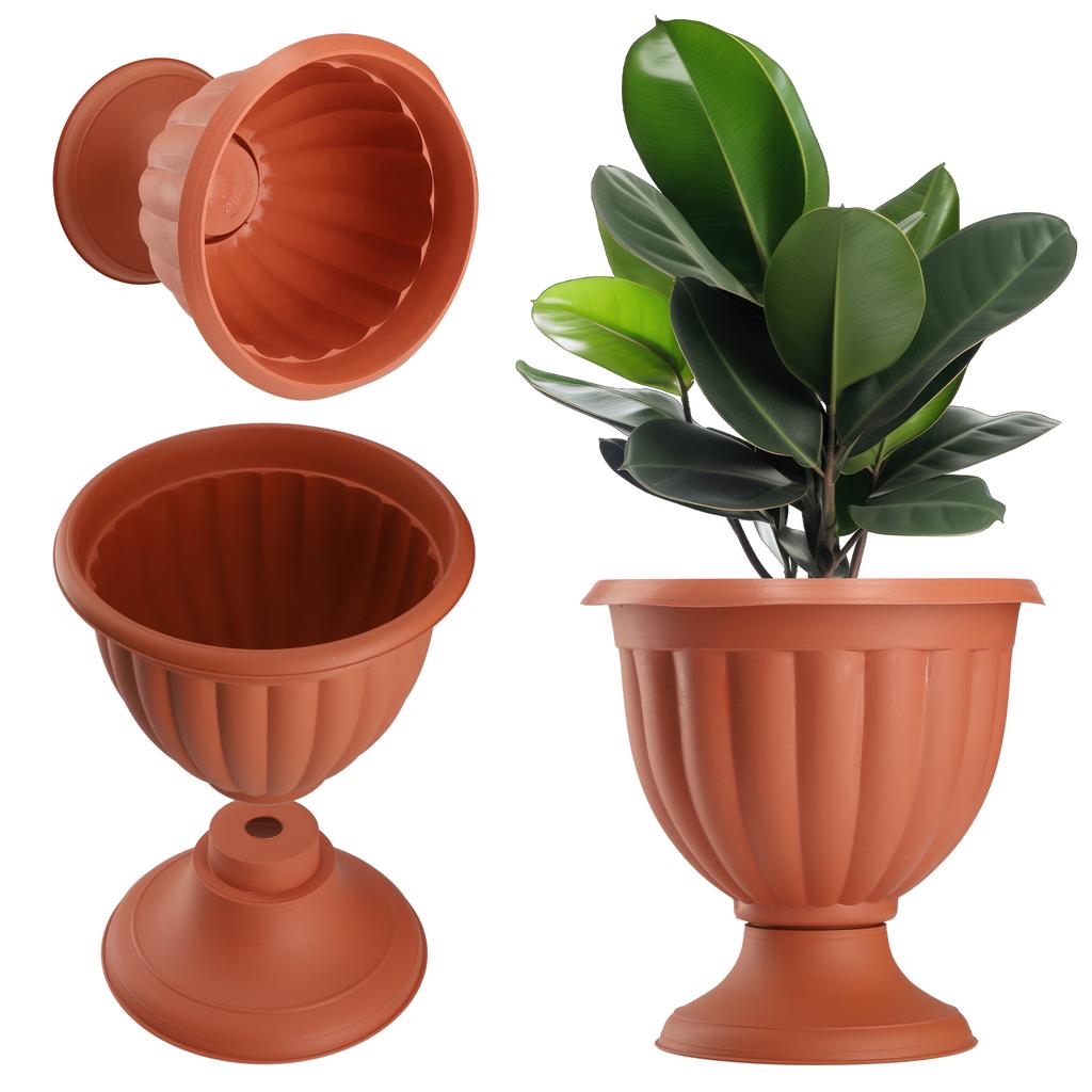 KADAX Flowerpot Garden Pot Lawn Terracotta