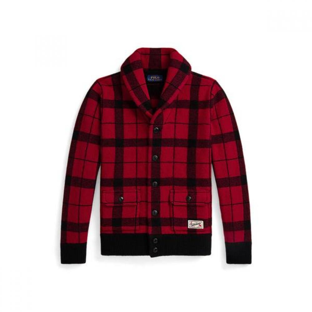 Polo Детский Кардиган для Мальчиков Шерстяной в Клетку с Шалевым Воротником 2-7 Лет Cwposweb6820662600 5 18284₽