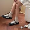 2025 Herbst Damen Socken im japanischen Stil mit gesticktem Welpen, mittellang - Modisch, vielseitig, Schmetterlings-Scrunch-Design