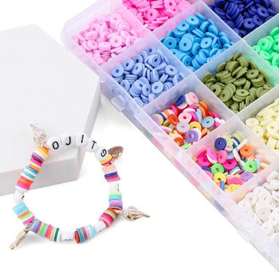 24 Slot Bead Bracelet Making Kit Box Beads for Jewelry Making Handmade DIY Bracelets and Necklace