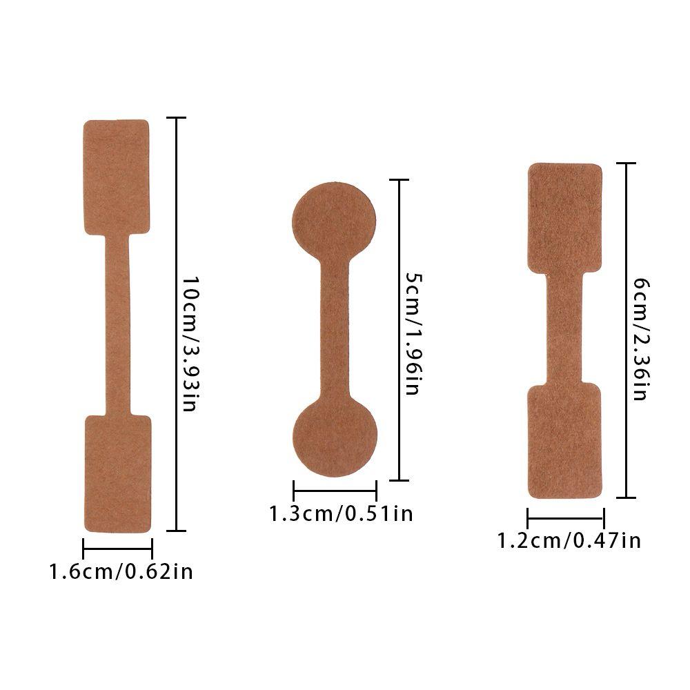 Tool Blank Card Bracelet Hangtags Necklace Ring Tags Jewelry Price Labels Self-adhesive Stickers
