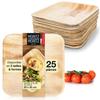 Disposable Plate - Moritz - 4609 - 25 Pieces - 20x20 Cm - 100% Biodegradable