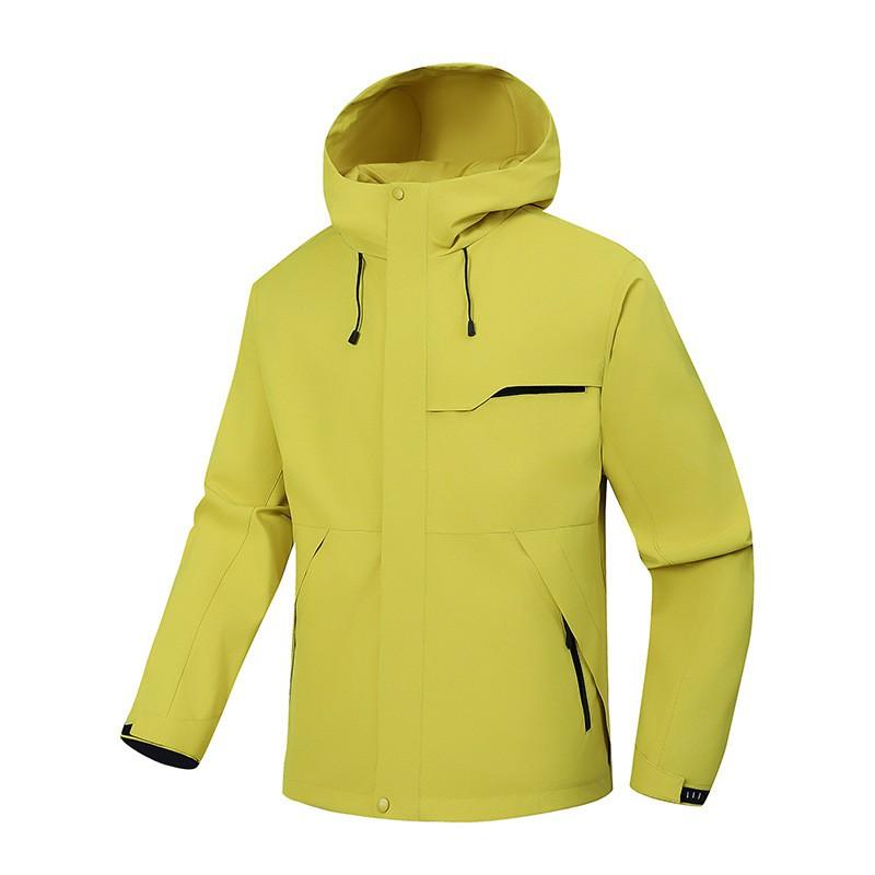 Unisex Lightweight Waterproof Windproof Outdoor Jacket With Hood Hiking Running Fall Winter