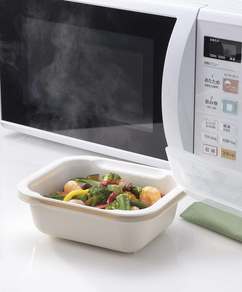 purchase of 2 Richell Colander Tray Rectangle M with Ivory Draining cooking made in Japan [Bulk sets] & lid, bowl, colander, tray, utensils,