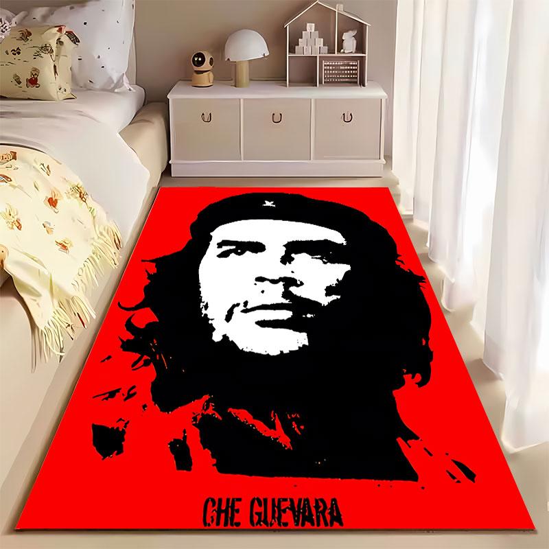 Revolutionary Portrait Rug suitable as a non-slip mat for the living room or bedroom sofa