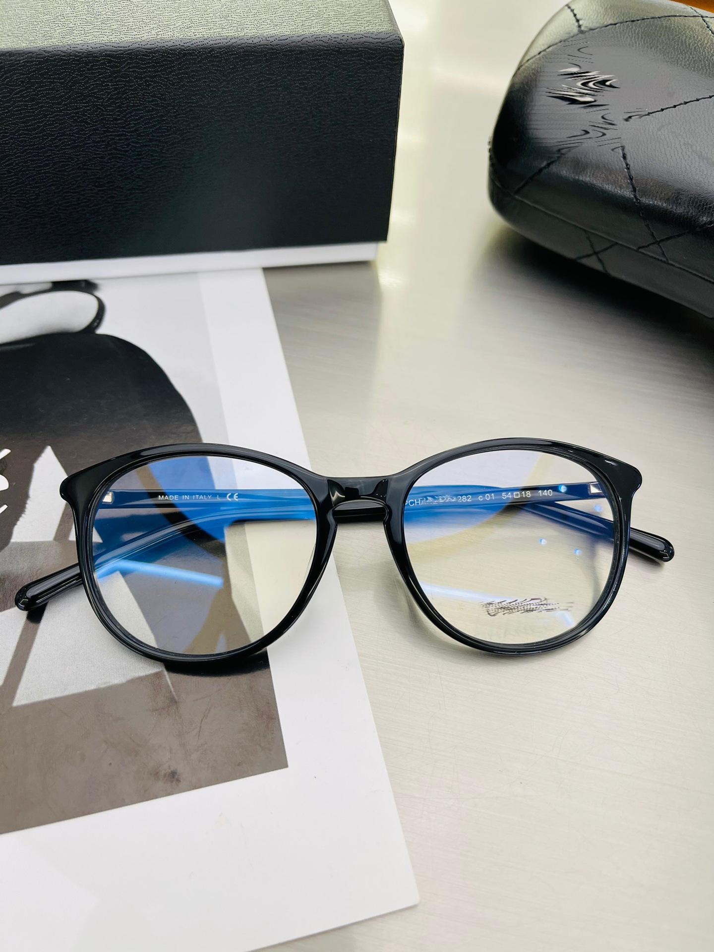

Xiaoxiang Popularity King Glasses Frame Myopia Glasses Frame 3282 Anti-Blue Light Plain Black Frame Glasses Can Be Matched With Degrees