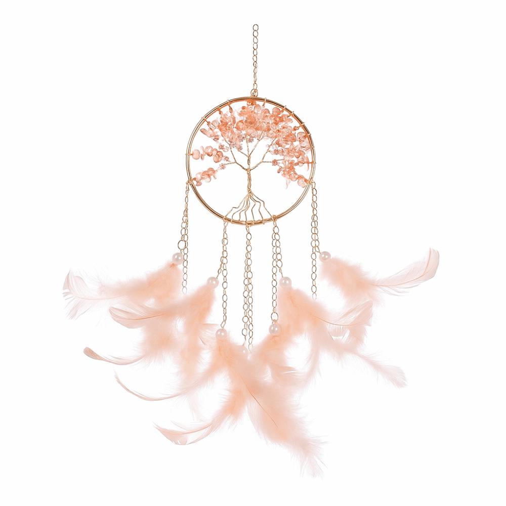 

Ловец солнца в форме дерева, красочный подвес для автомобиля, украшение для окна, подвеска-ловец снов, окно розовый