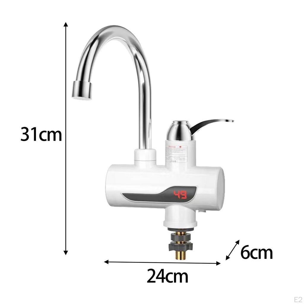 Robinet de încălzire instant electrică multifuncțional pentru cafenea Toaletă Restaurant