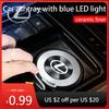 SKIA7 Adesivi Interni Portacenere Auto Texture Ceramica Con Luci LED Per Lexus ES300 RX330 RX300 IS250 IS350 CT200h IS300 NX RX LX GX G