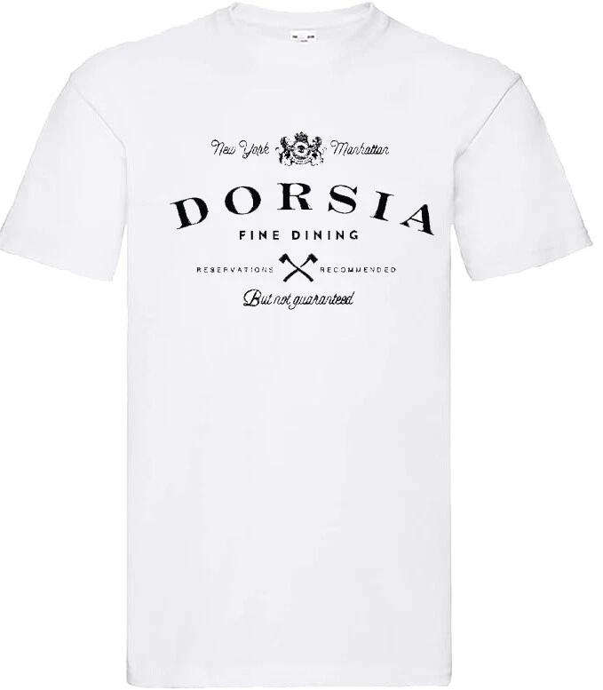 film movie horror halloween birthday t shirt for dorsia American psycho fans 3XL
