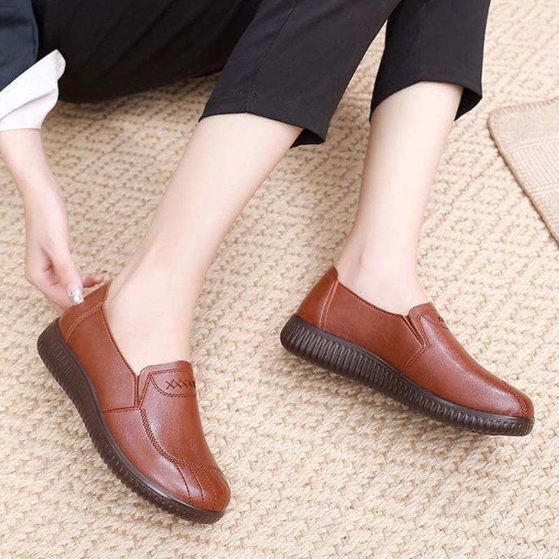 Nové podzimní cestovní boty s mělkou špičkou, měkkou podrážkou, ležérní mokasíny, dámské baleríny, měkké a lehké ležérní vycházkové boty, velikost 35-41