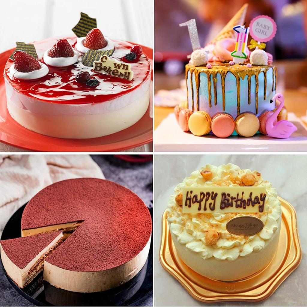 4 6 8inch Round Cake Mold Silicone Molds for Cakes Nonstick Cake Pan Baking Forms Pastry Mold