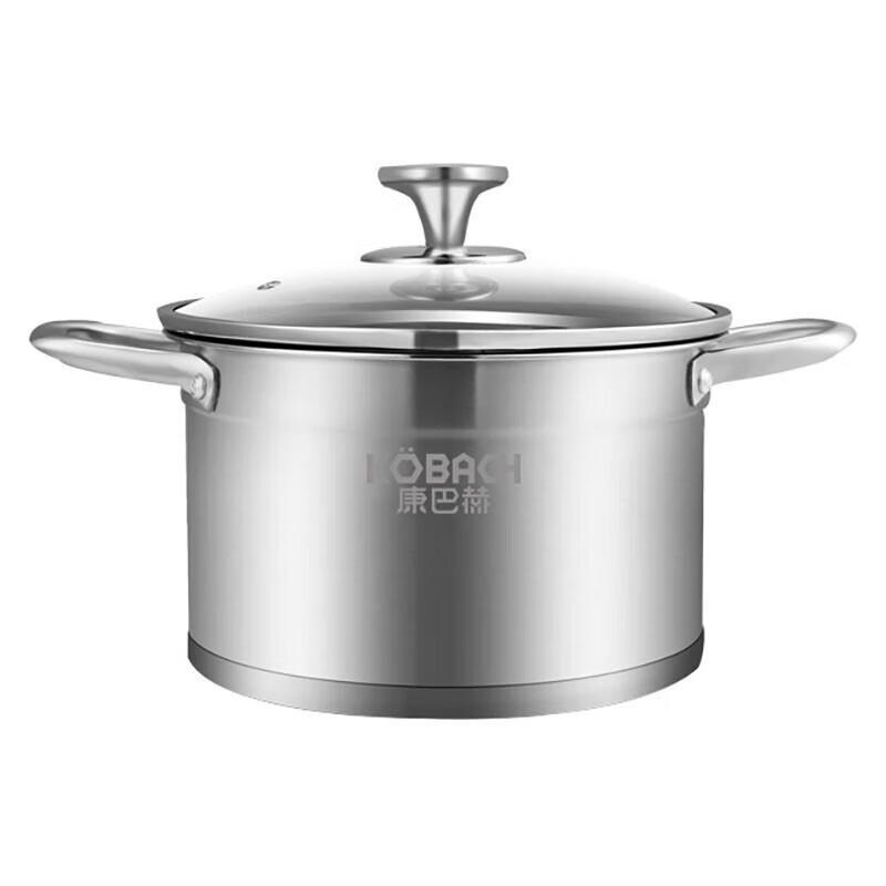 Kangbahao 22cm European Style Stainless Steel Soup Pot