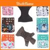 Ultraweiche Bambuskohle Stoffwindel für Babys mit verstellbarem Taschen-Design