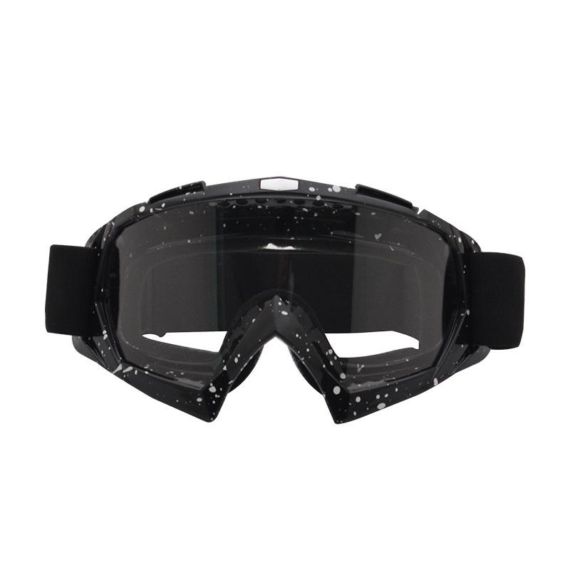 Motorcycle goggles, outdoor motorcycle protective eyewear, off-road windproof goggles, helmet glasses, anti-fog ski goggles, cycling eyewear