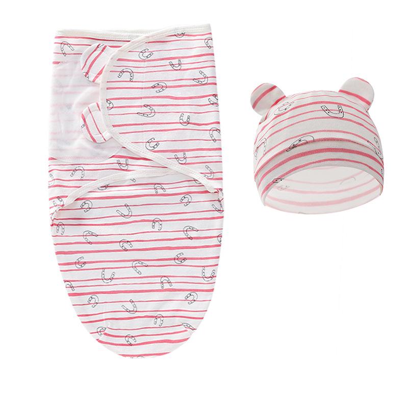 European & American Newborn Swaddle Wrap - Infant Sleeping Bag, Anti-Kick Quilt for Delivery Room