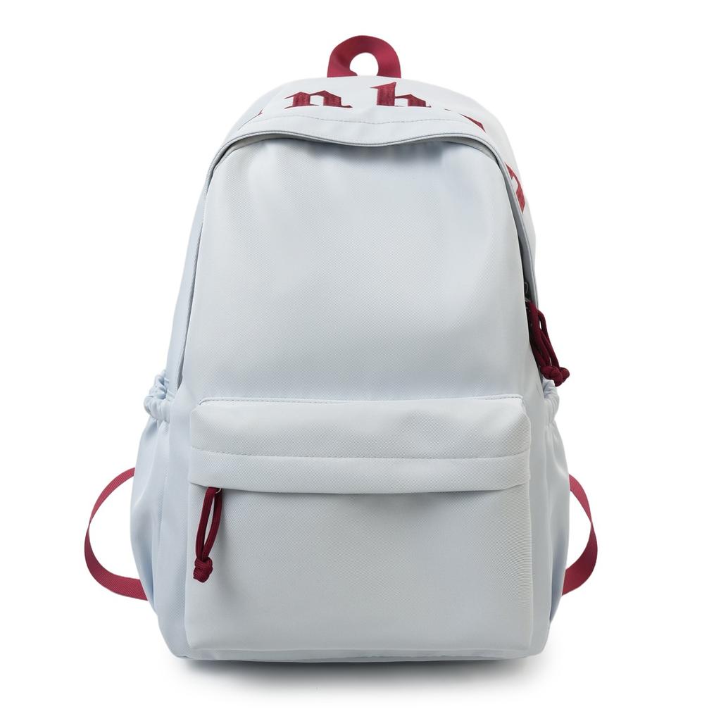 Schoolbag casual schoolbag junior high school girls simple and lightweight ins style niche college student backpack high school student backpack
