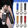 Suede Car Keychain Keyring Luxury Key Chains Anti-loss Pendant For Bentley Continental GT MULLINER Bentayga Flying Hurtling Spur