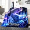 Custom Name Fantasy Portrait Name Party Blanket For Couch Bed Plush Cozy Fuzzy Blanket Super Soft Warm Blankets For Fall And Winter 091659