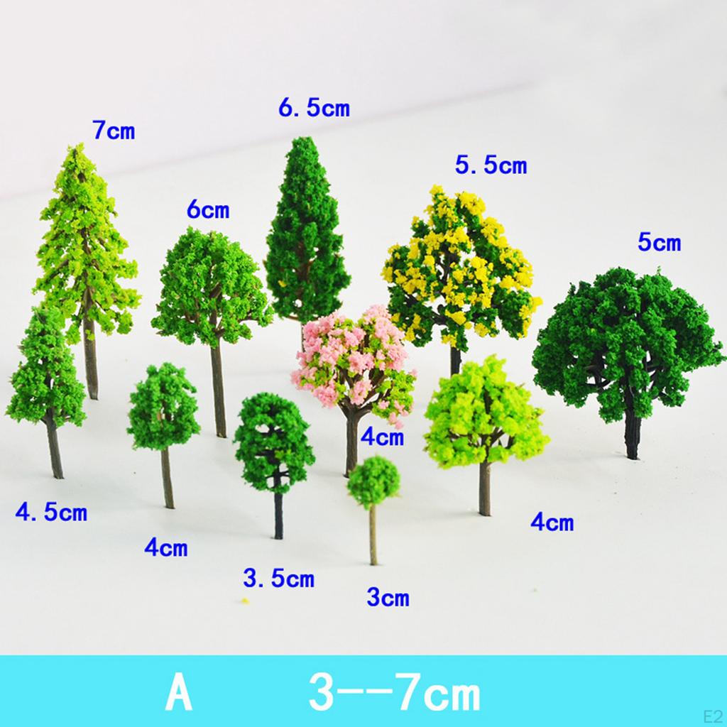 Model Trees Ornament Decoration Micro Landscape Table Architectural Props DIY Miniature Diorama