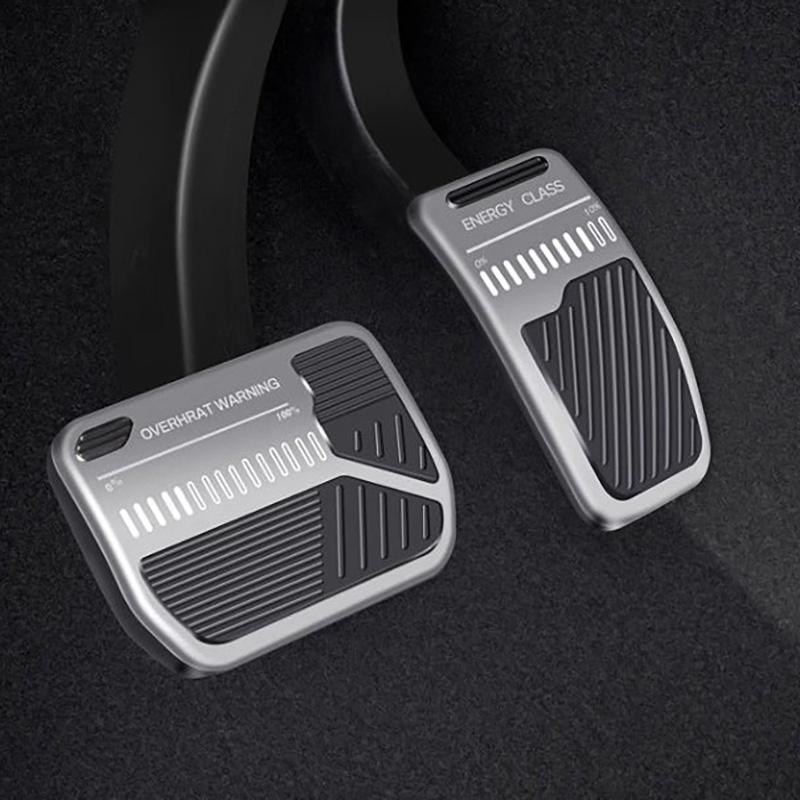 For Tesla Model Y 3 Car Foot Pedal Pads Covers New ABS PC Accelerator Brake Rest Pedal Accessories