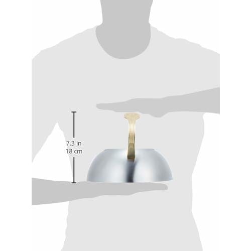 Endo Shoji Commercial Round Steak Cover, 24cm, 18-8 Stainless Steel, Made In Japan, PST15024