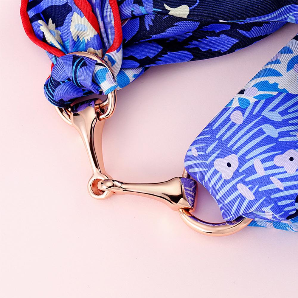 Square Wedding Women Jewelry Metal Round Buckle Shawl Ring Scarf Clip Kerchief Buckle Scarf Buckle