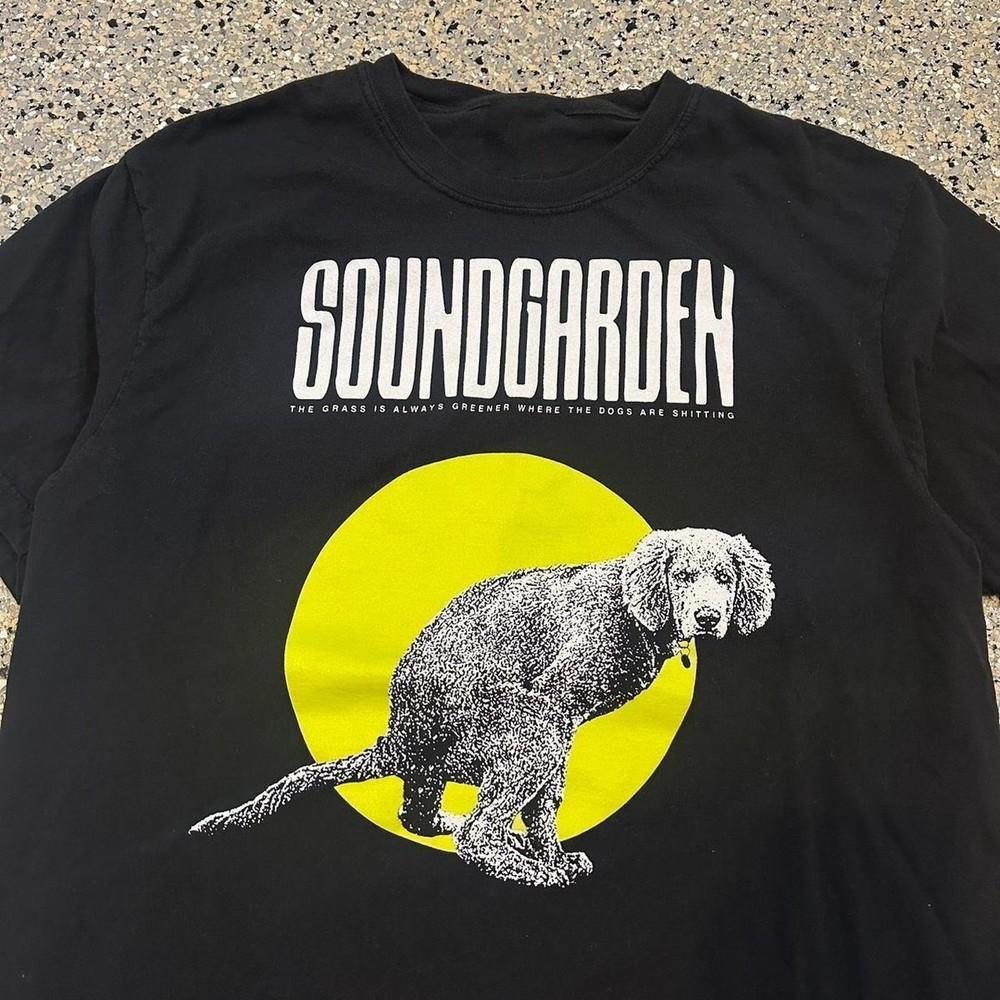 Soundgarden Dog Punk Grunge Metal Rock Band Comfort  Shirt PNA_182  Unisex T-Shirt XXXXL