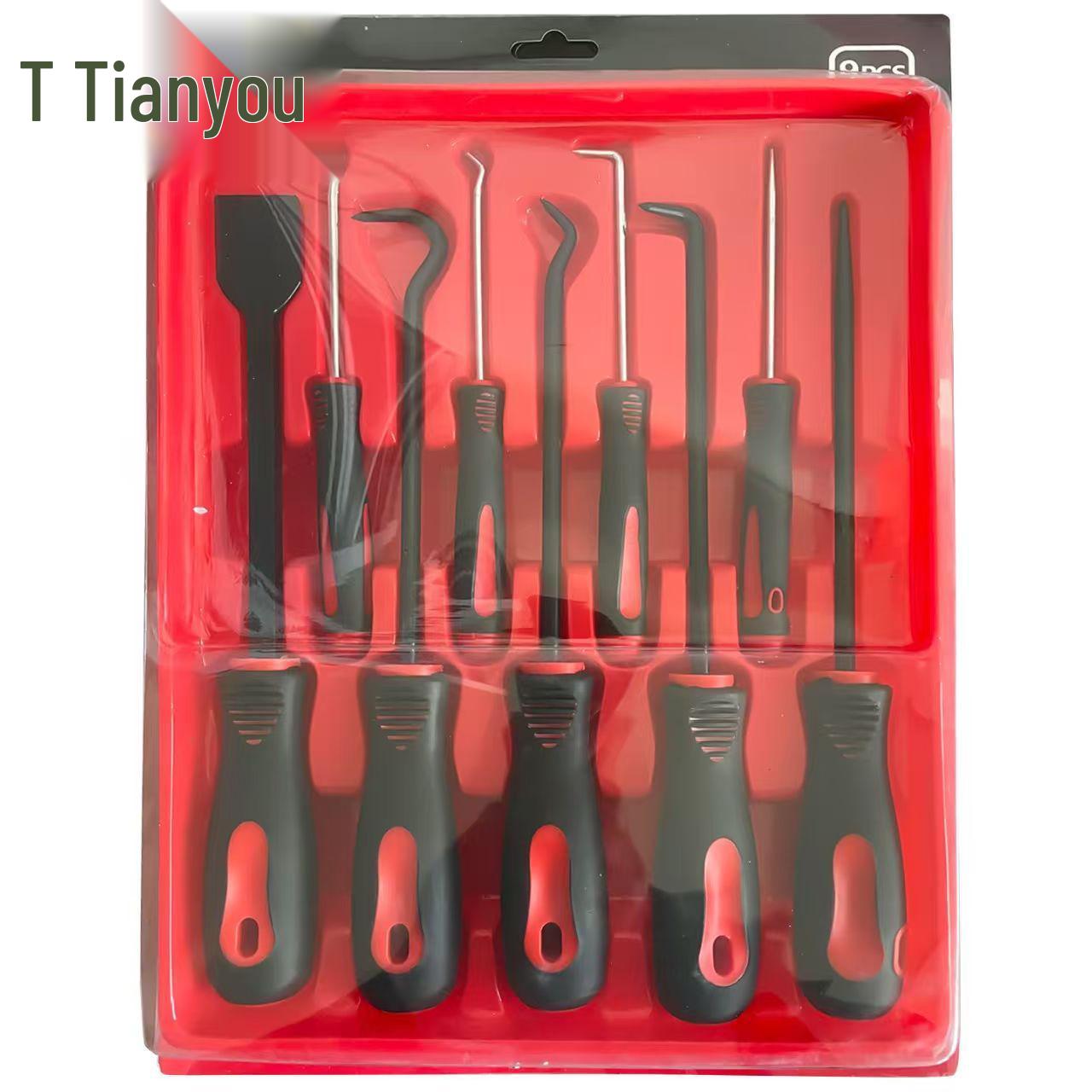 Car Seal Ring and Oil Seal Removal Hook Tool 4-piece set (short)