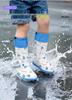 Positive Rain Children's Waterproof High-Top Anti-Slip Silicone Boot Covers