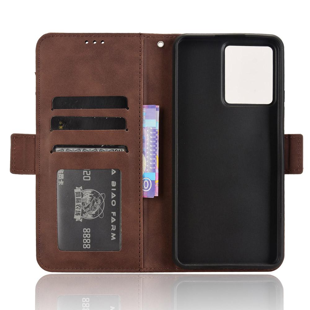 For Blackview Color 8/Oscal Modern 8 Case Leather Phone Cover Multiple Card Slots Folio Purse