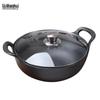 XWH Commercial Cast Iron Flat-Bottom Non-stick Pan