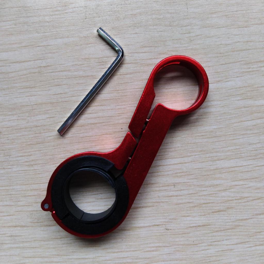 Multifunktionaler Verlängerungsträger aus Aluminium für Fahrradlicht und Messgerät