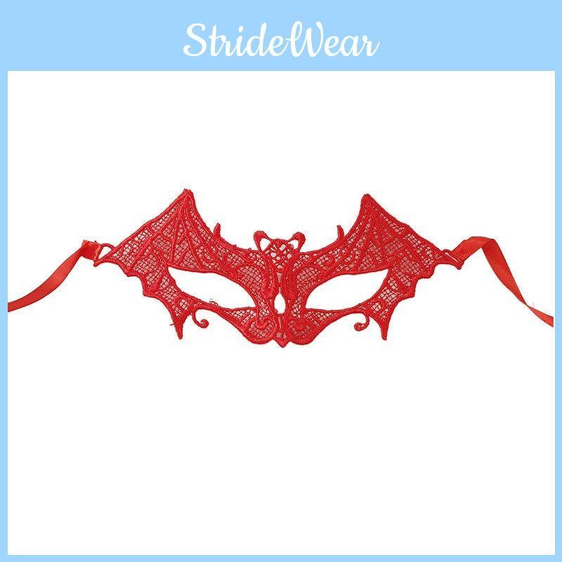 Style Color Solid Lace Mask With Mesh Fabric For Role Play Accessories Party