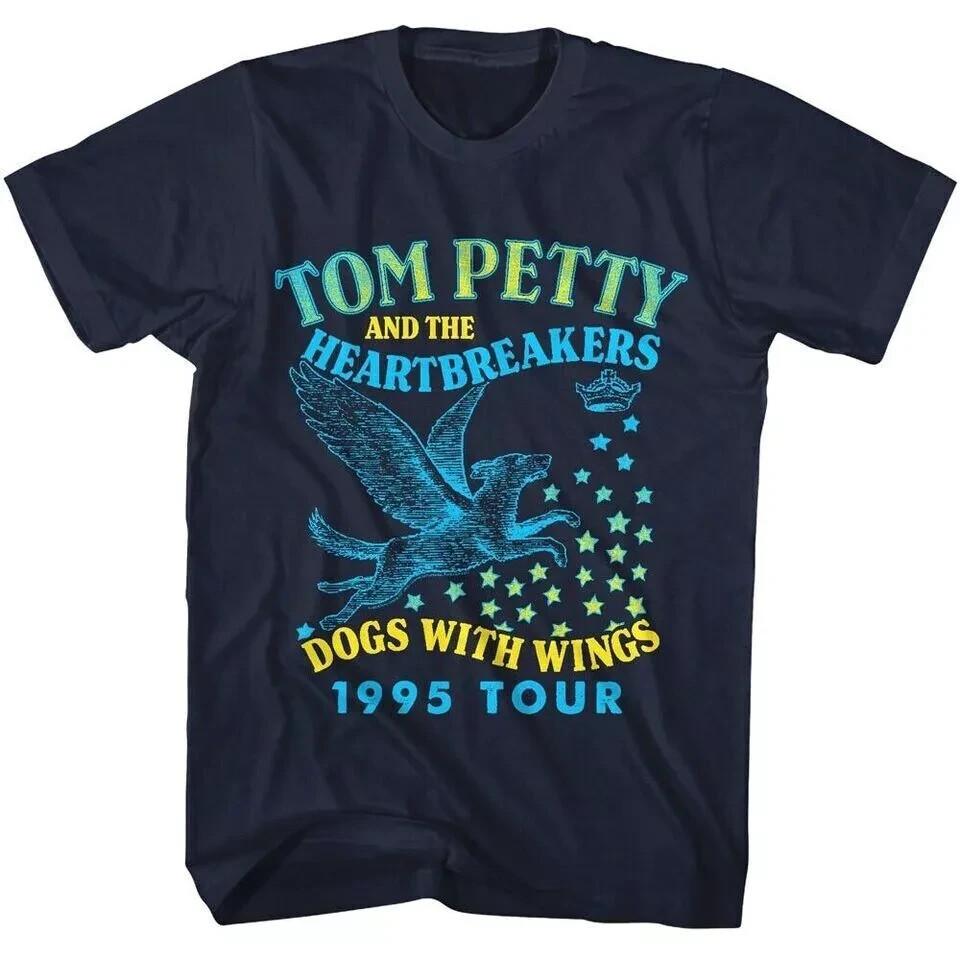 Tom Petty & the Heartbreakers Dogs with Wings Tour Men s T Shirt 1995 Unisex T-Shirt XXXL