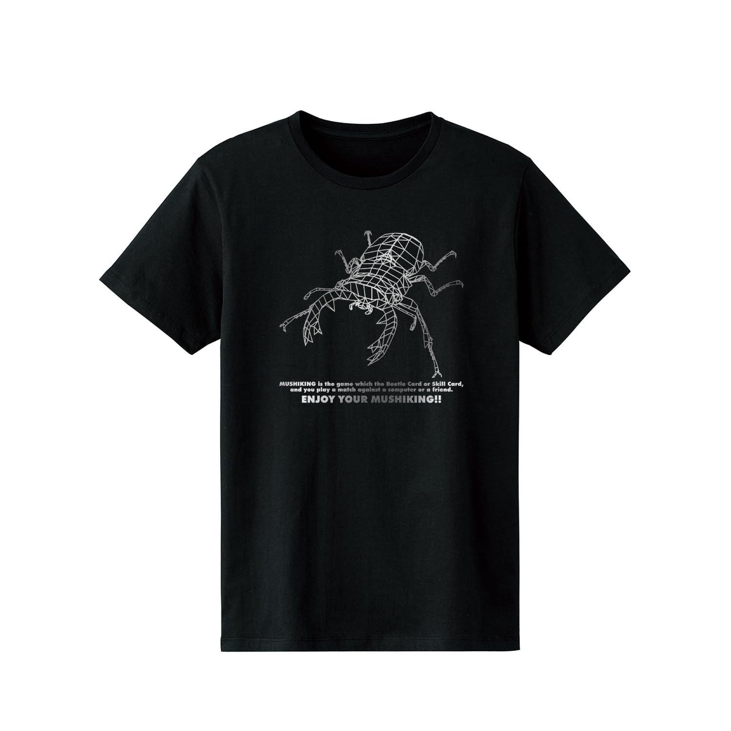 

Mushiking: The King of Beetles, Femoralis Shiny Stag Beetle, Foil Print T-Shirt, Women s, Size L