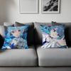 H-Hoshimachi S-Suisei Cartoon Animation Pillow Cover Sofa Cushion Cover Home Room Decoration Children Gift