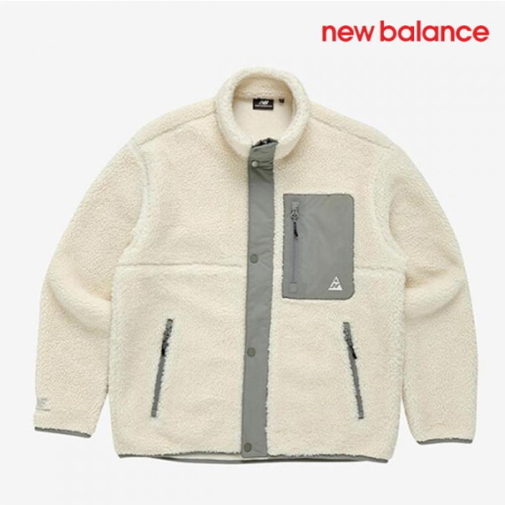 

New Balance Fleece Stand Neck Jacket H7 Nbmdc4902364 FREE/L