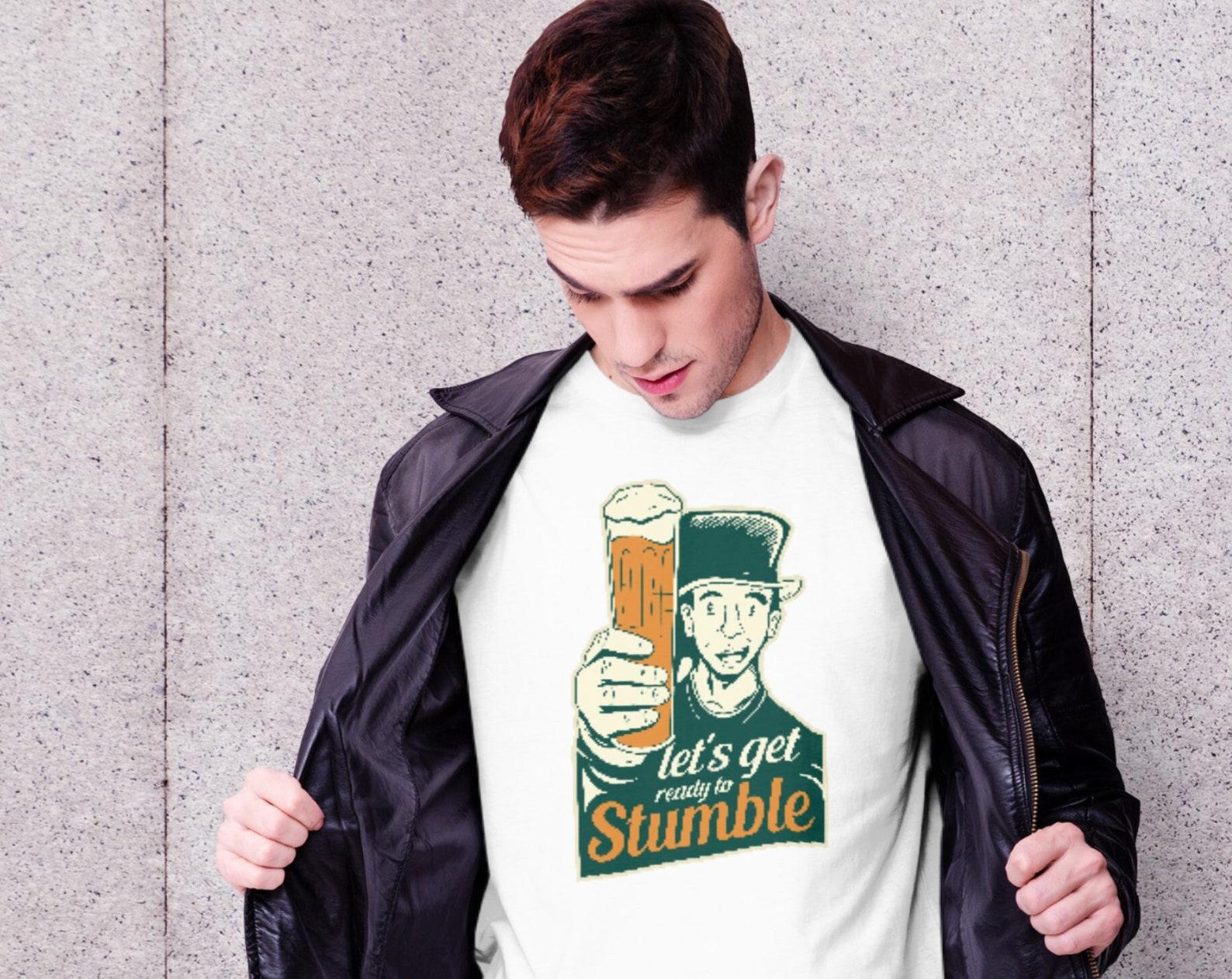 Funny St. Patrick s Day Shirt | Let s Get Ready To Stumble | St. Paddy s Day T-Shirt for Women Men | Funny Drinking Tshirt | Party Shirt 4XL