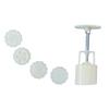 Mooncake Stamps DIY Mooncake Molds Plastic Mooncake Tool Hand Pressure Plastic Material Baking Accessories for Kitchen