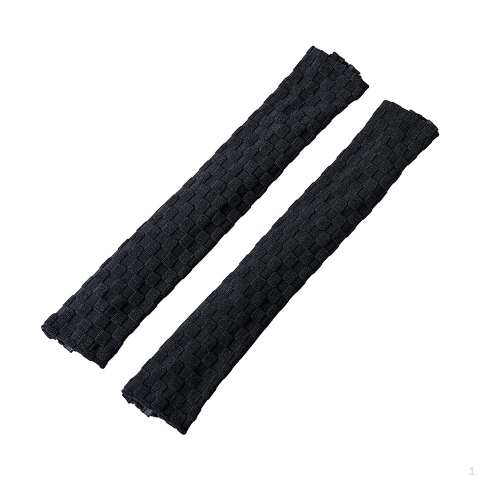 

Защитные чехлы на подлокотники компьютерного кресла - набор из 2 шт. чёрный